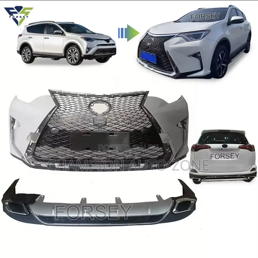 Rav4 2016-2017-2018 Spec Bumper Front and Back/Rear.