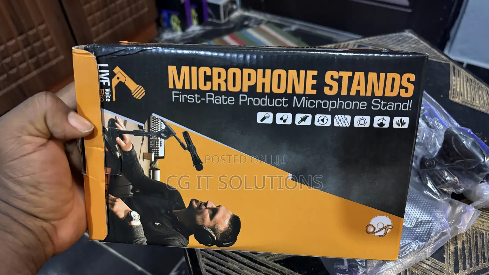 Adjustable Table Microphone Stand