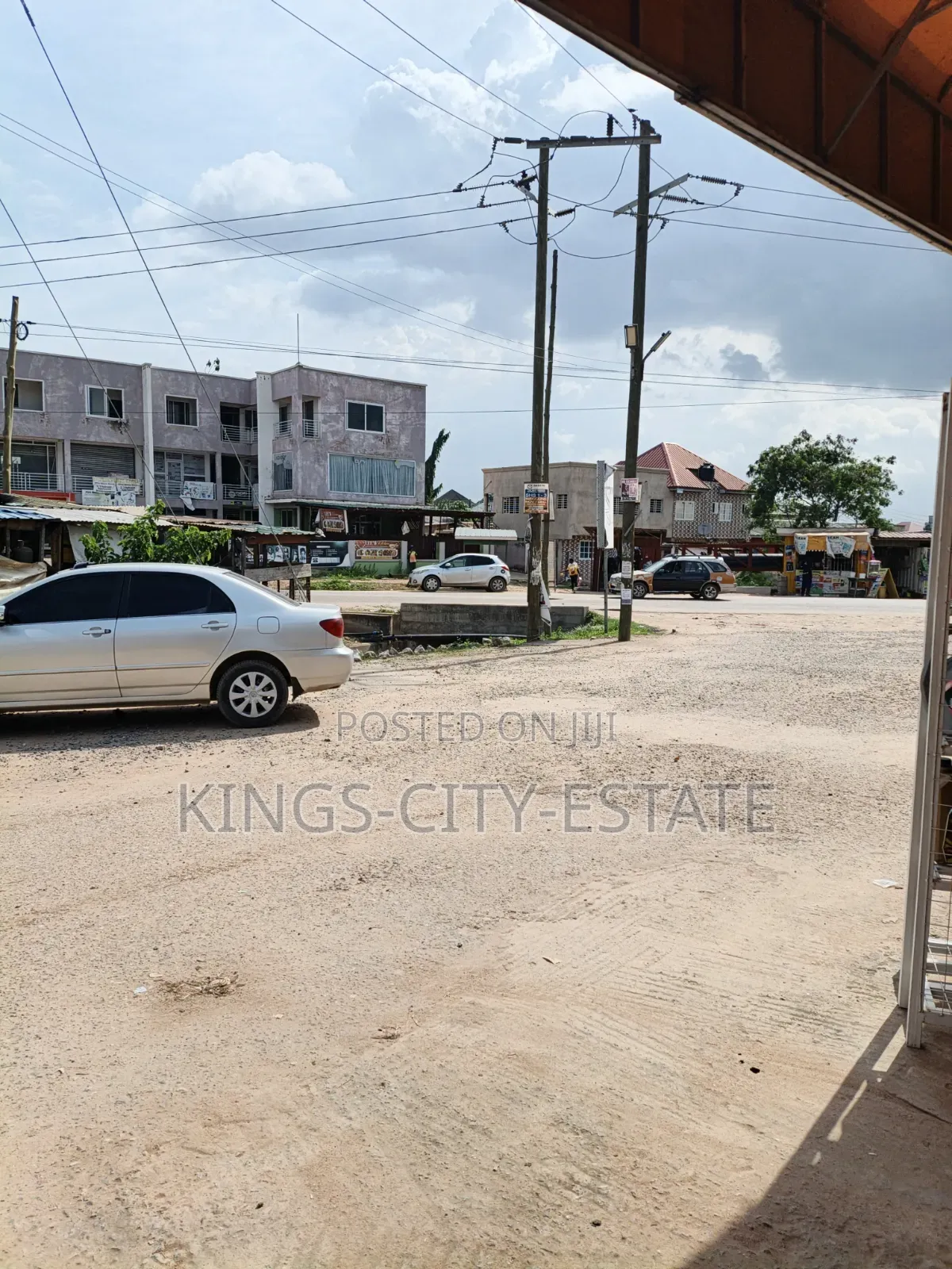 Shop For Rent At Pokuase Station, Per Month.