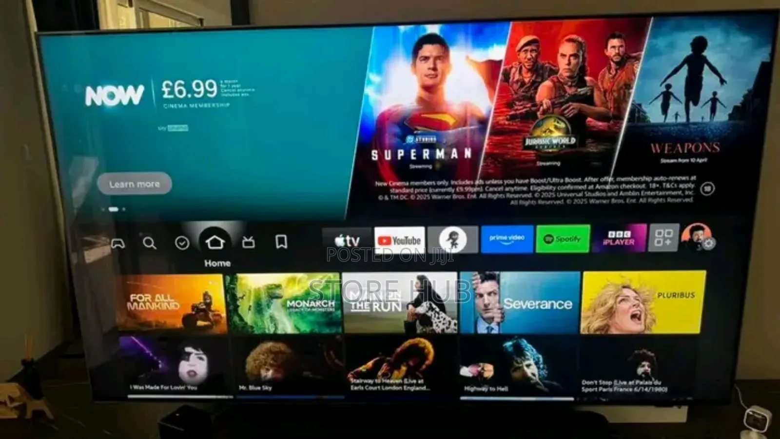 Samsung Qled Tv With Live Channel
