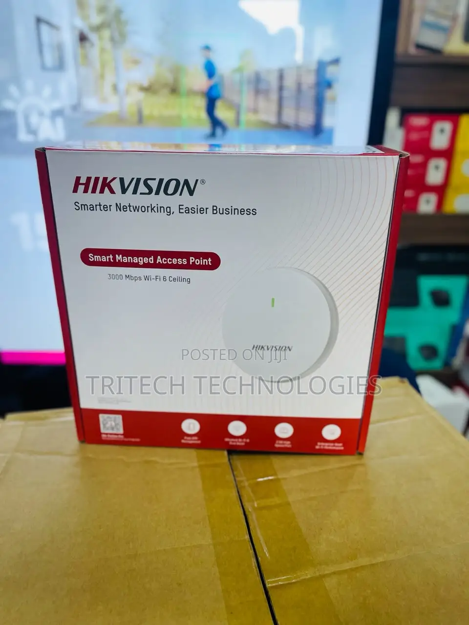 Hikvision Ds-3wap622e-si Wi-fi 6 3000m Ceiling Access Point