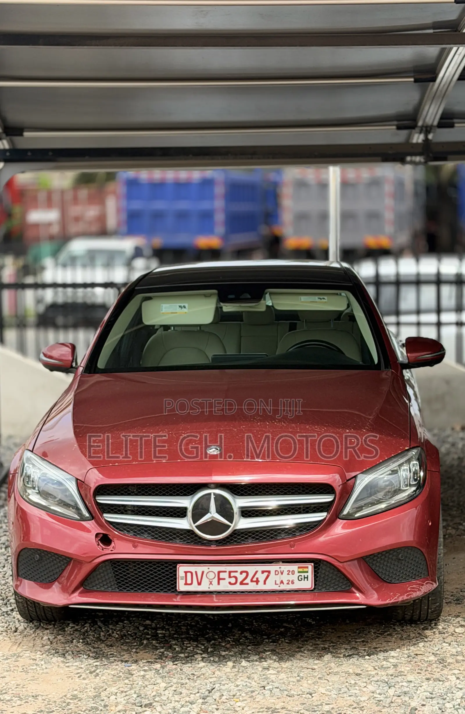 Mercedes-Benz C300 2020 Red
