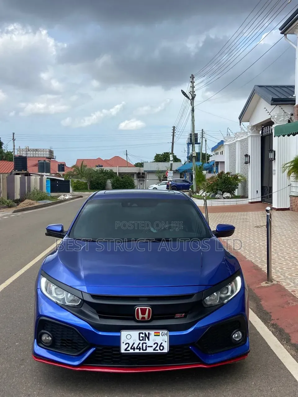 Honda Civic Sport 4dr Hatchback (1.5L 4cyl) 2017 Blue