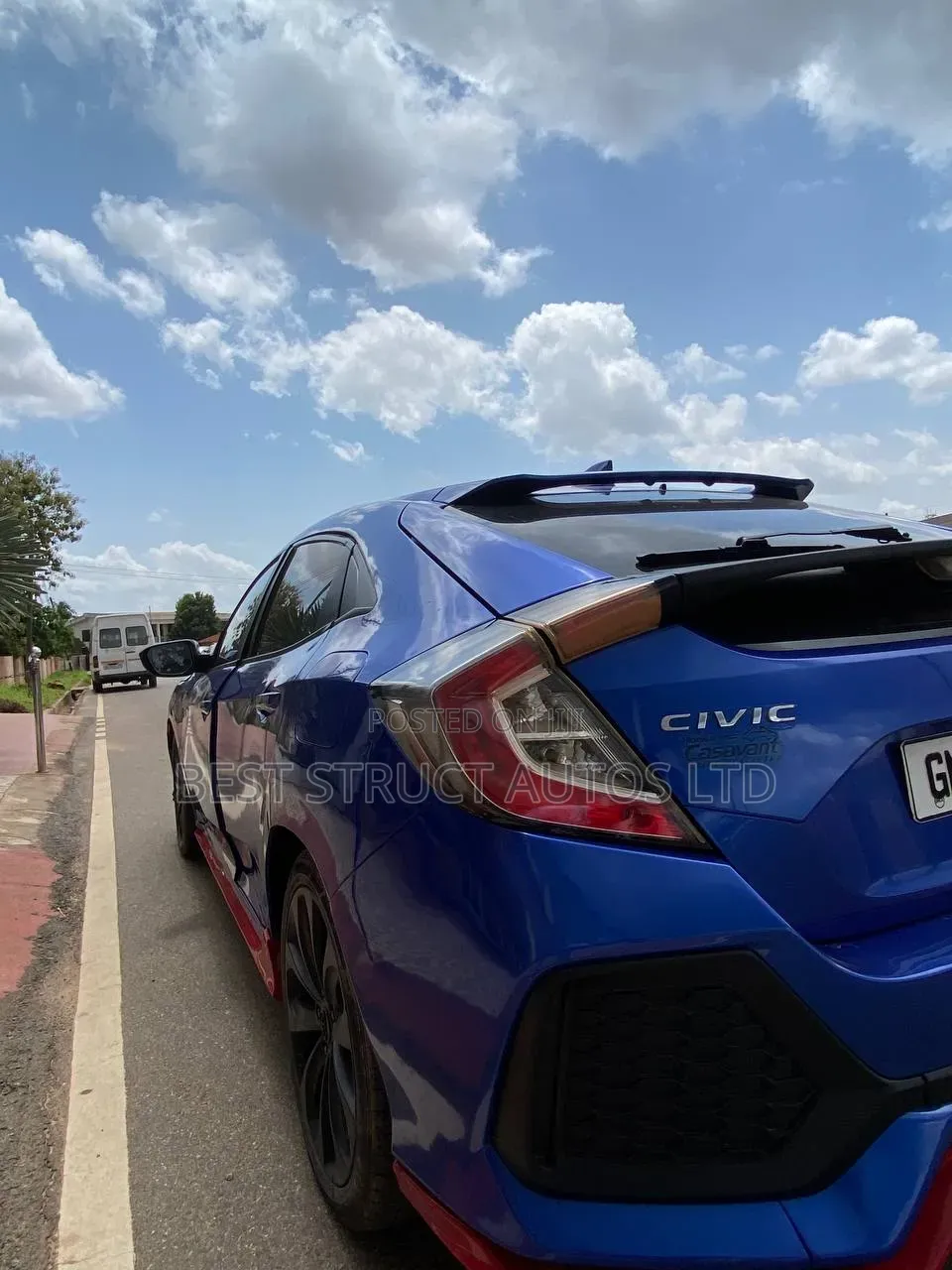 Honda Civic Sport 4dr Hatchback (1.5L 4cyl) 2017 Blue