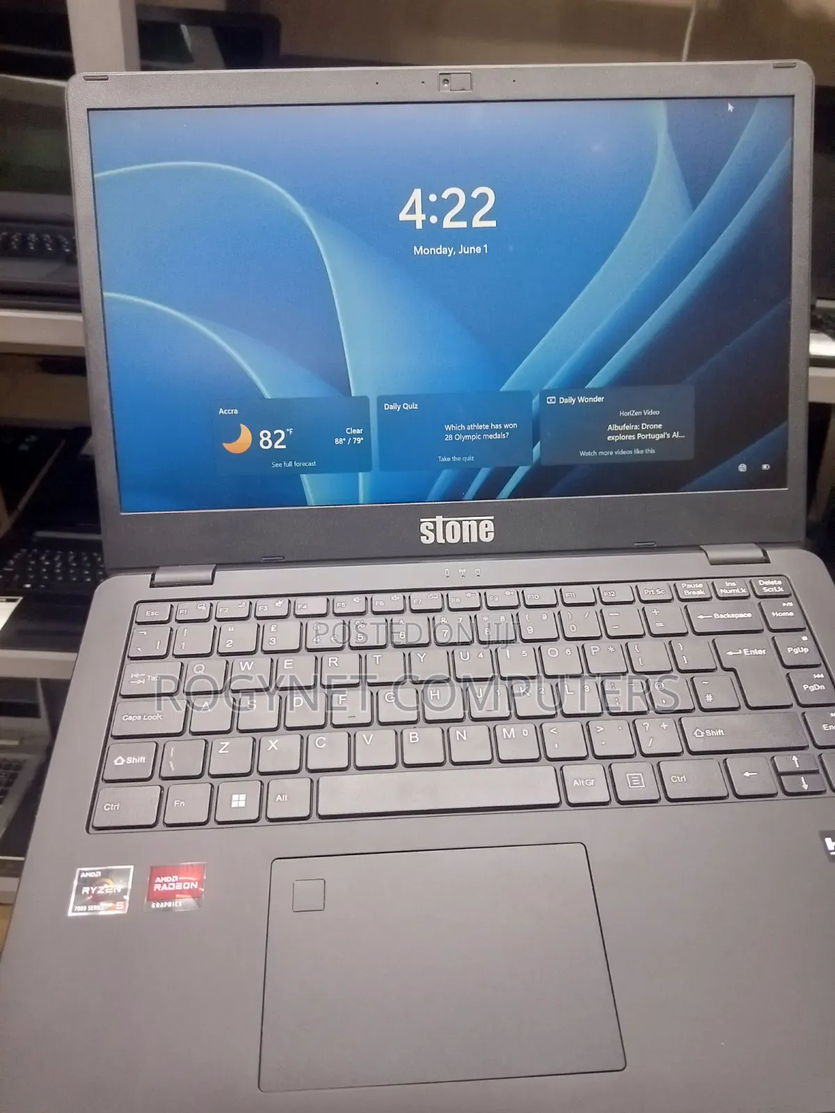 New Laptop Stone Stone 16GB AMD Ryzen 5 SSD 256GB