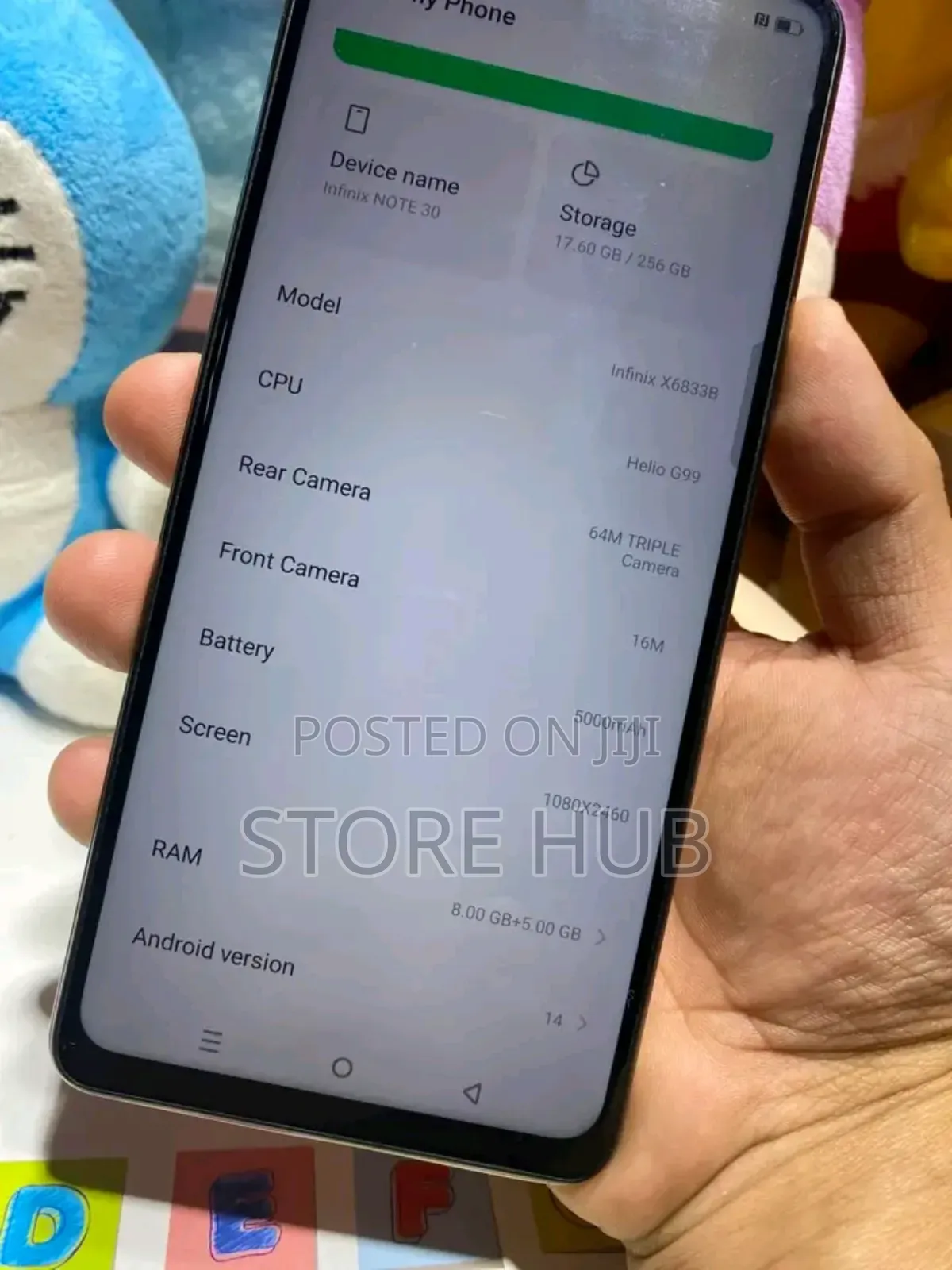New Infinix Note 30 256 GB Pink
