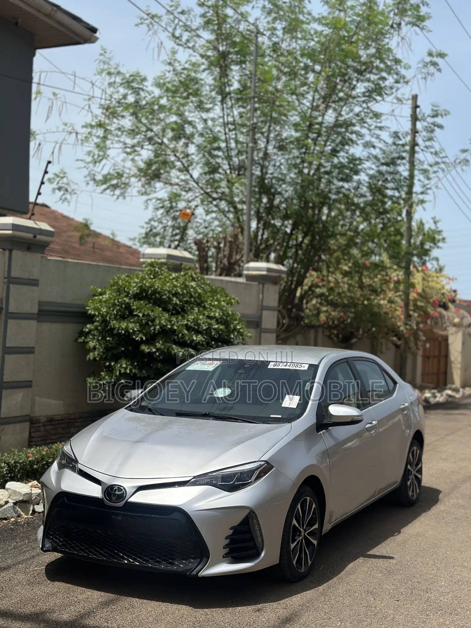 Toyota Corolla SE 4dr Sedan (1.8L 4cyl CVT) 2017 Silver