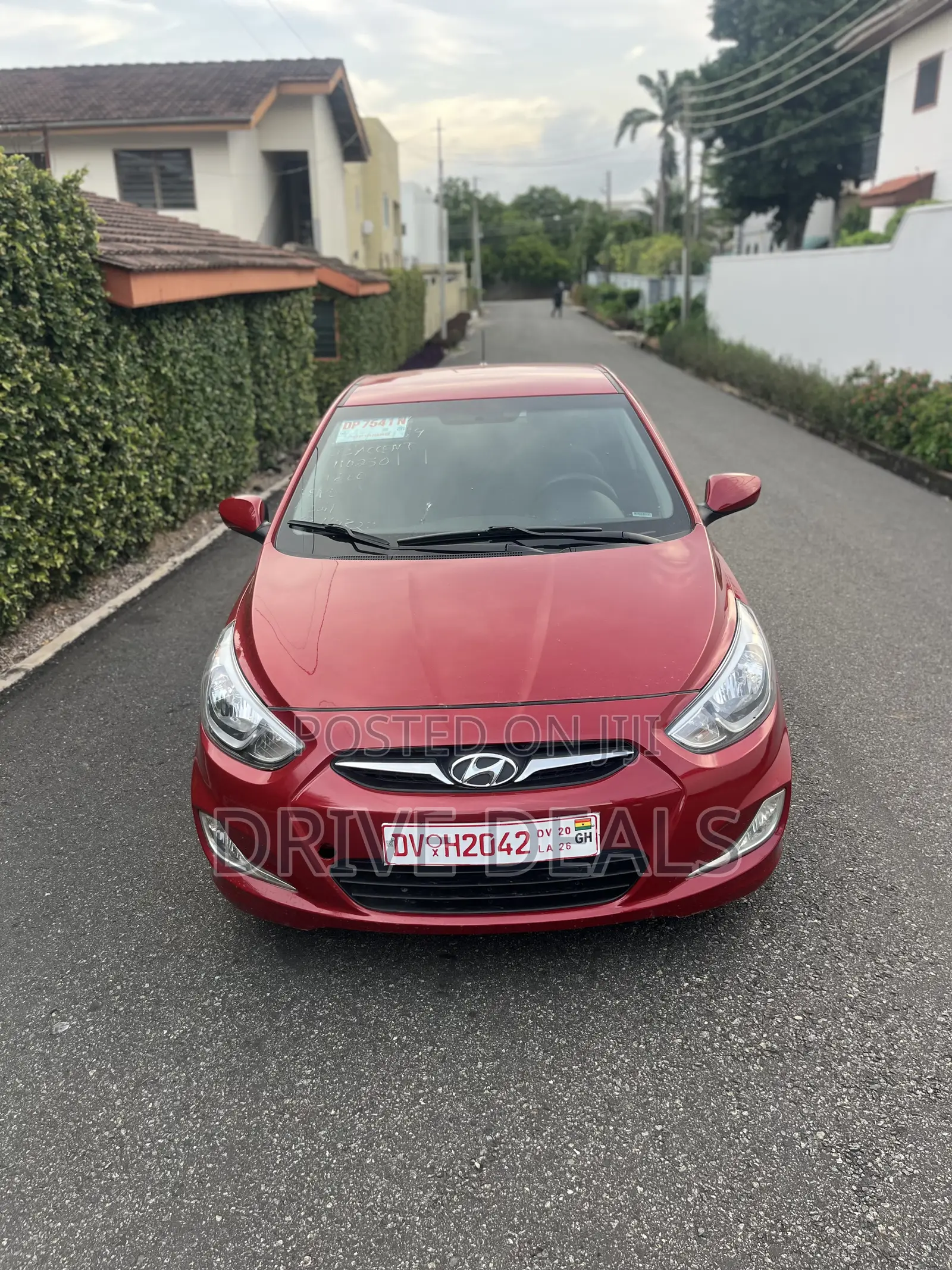 Hyundai Accent GLS 2013 Red