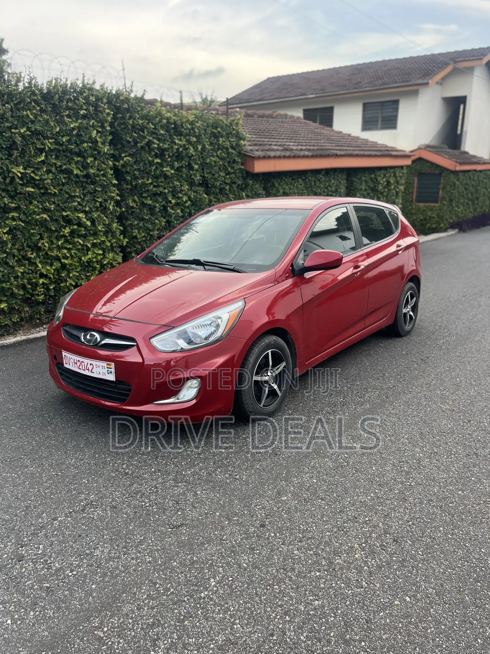 Hyundai Accent GLS 2013 Red