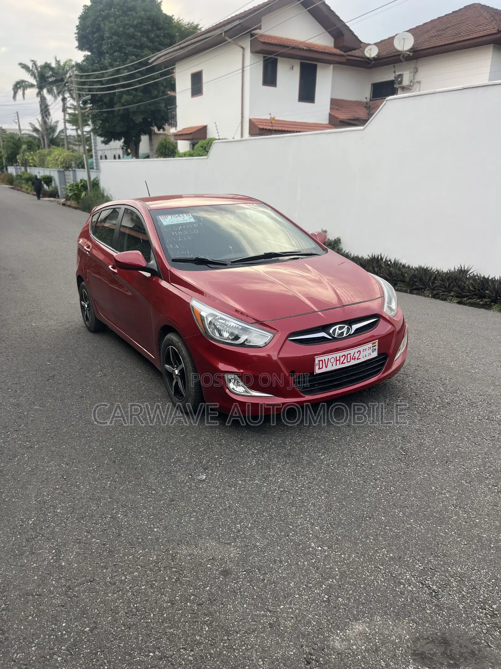 Hyundai Accent GLS 2013 Red