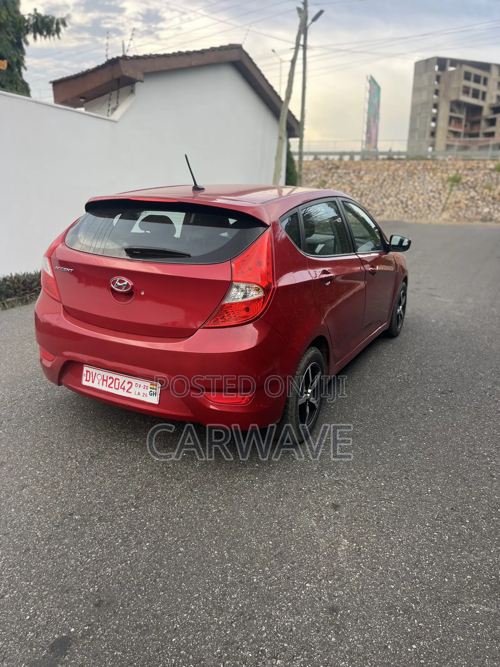 Hyundai Accent GLS 2013 Red