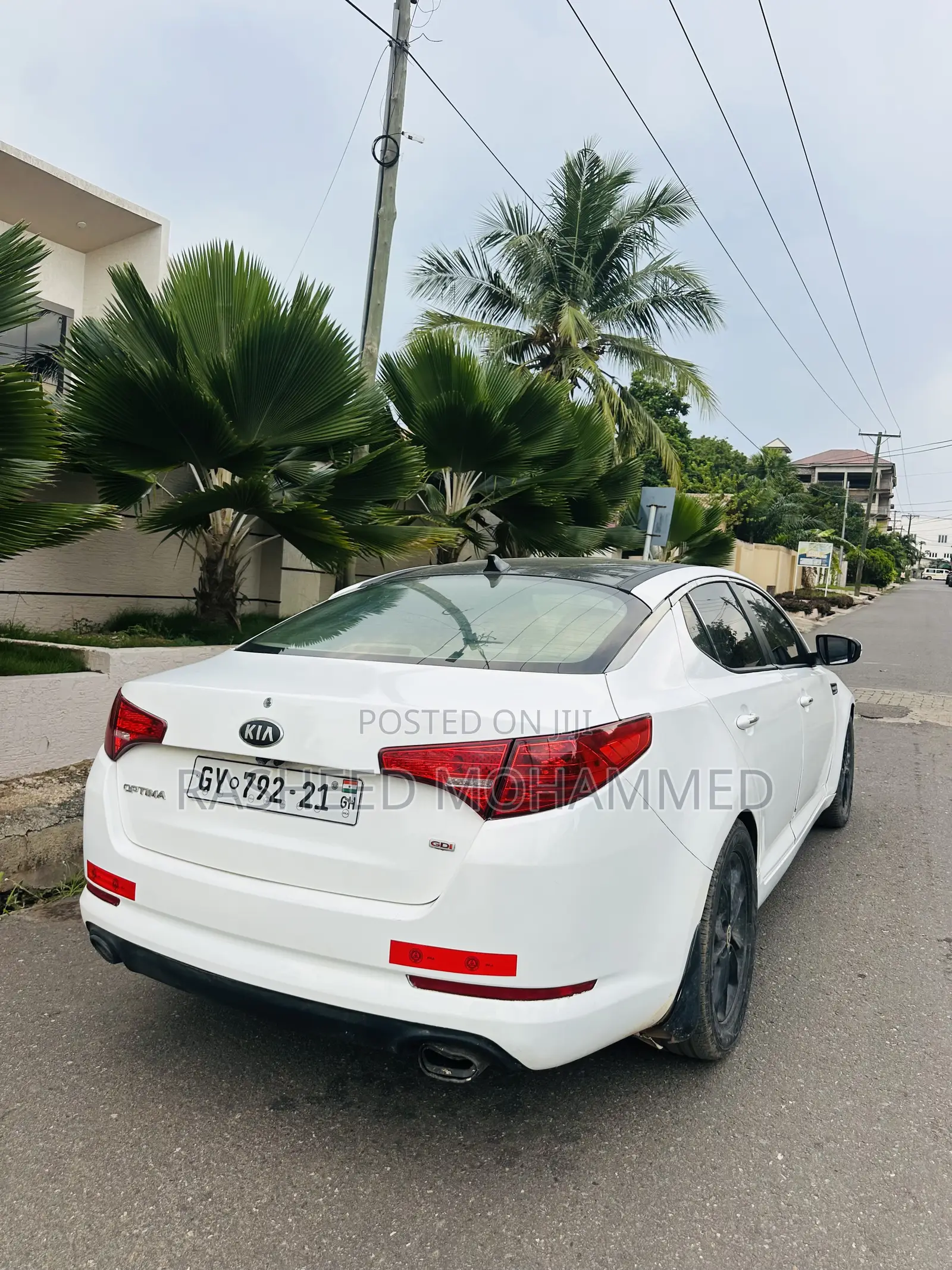 Kia Optima EX 4dr Sedan (2.4L 4cyl 6A) 2013 White