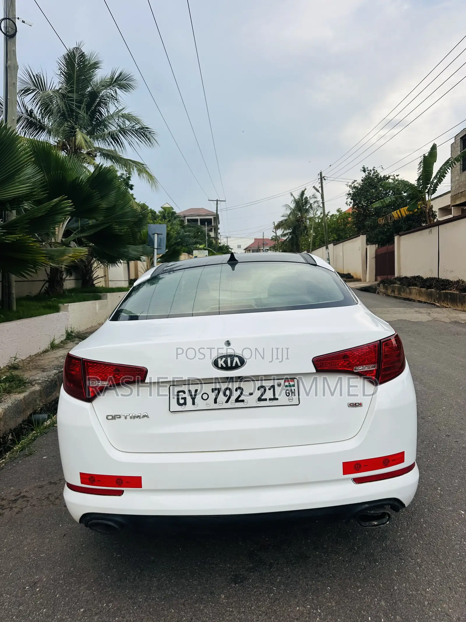 Kia Optima EX 4dr Sedan (2.4L 4cyl 6A) 2013 White