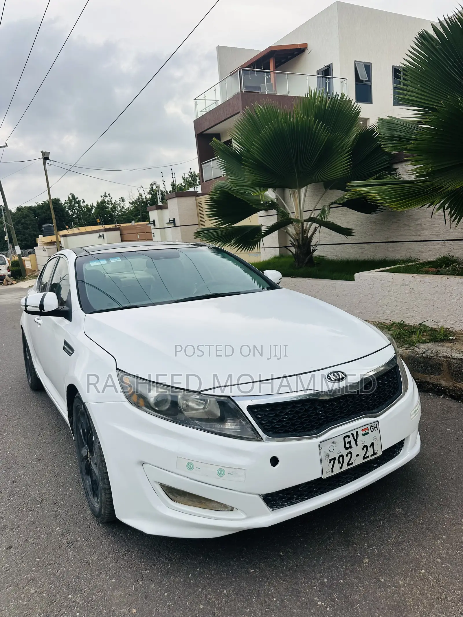 Kia Optima EX 4dr Sedan (2.4L 4cyl 6A) 2013 White