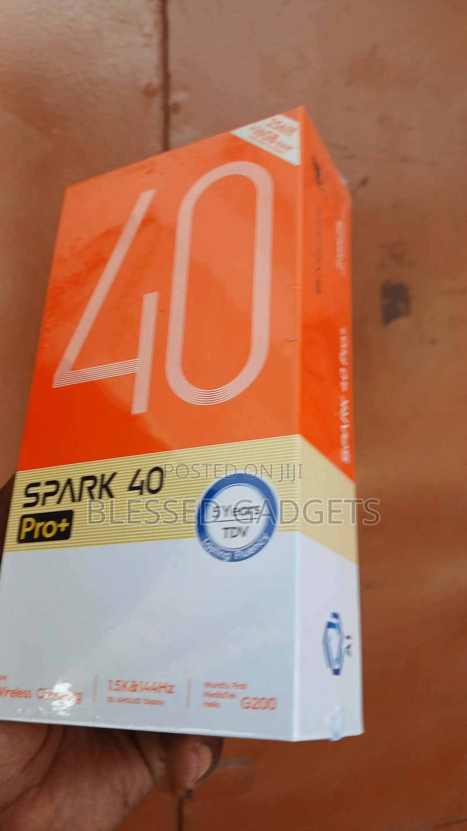 New Tecno Spark 40 Pro+ 256 GB Black