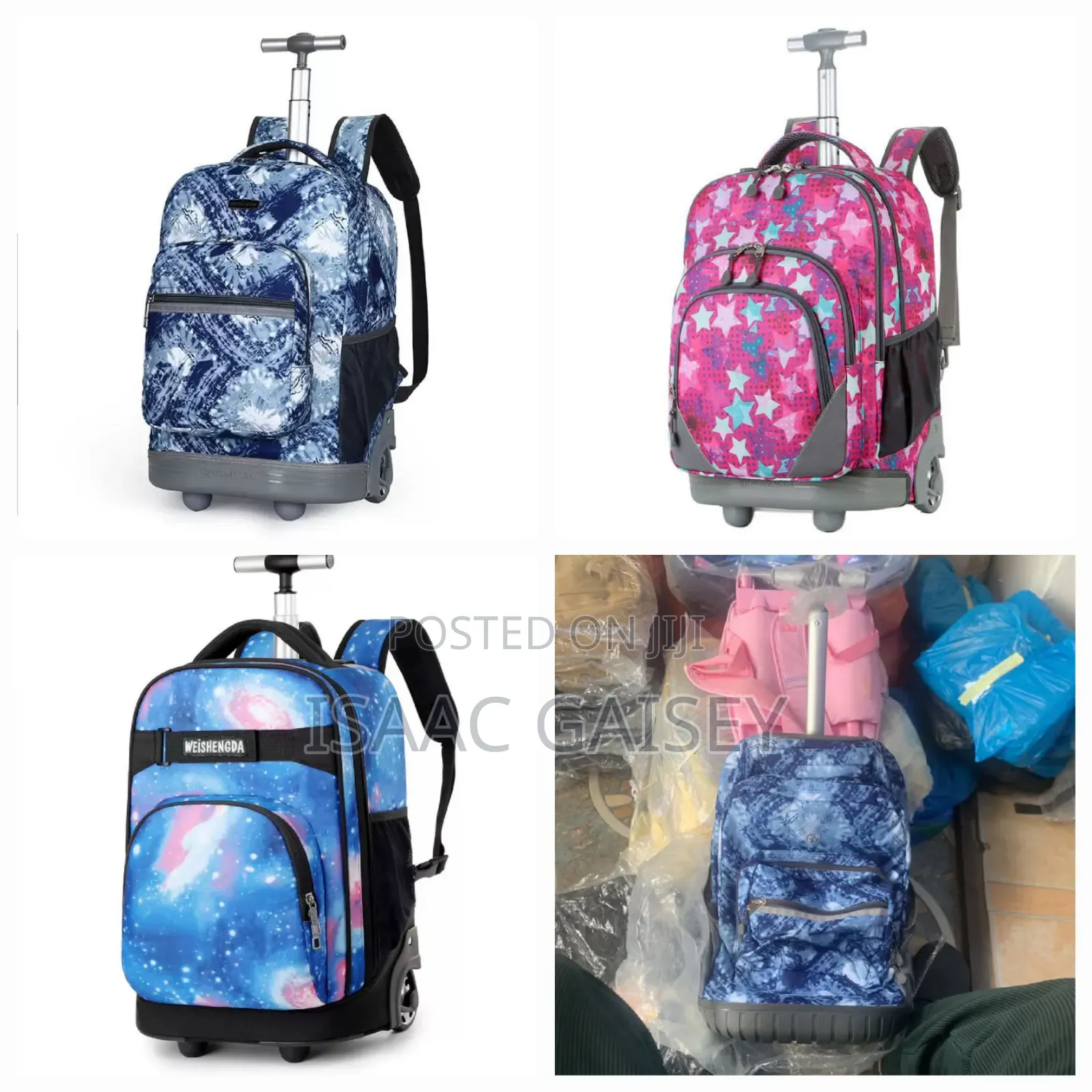 Premium Adults Trolley Backpack in Different Colors