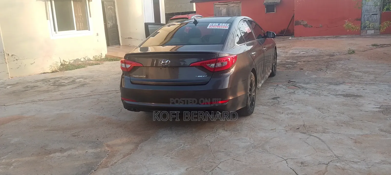 Hyundai Sonata 2015 Black