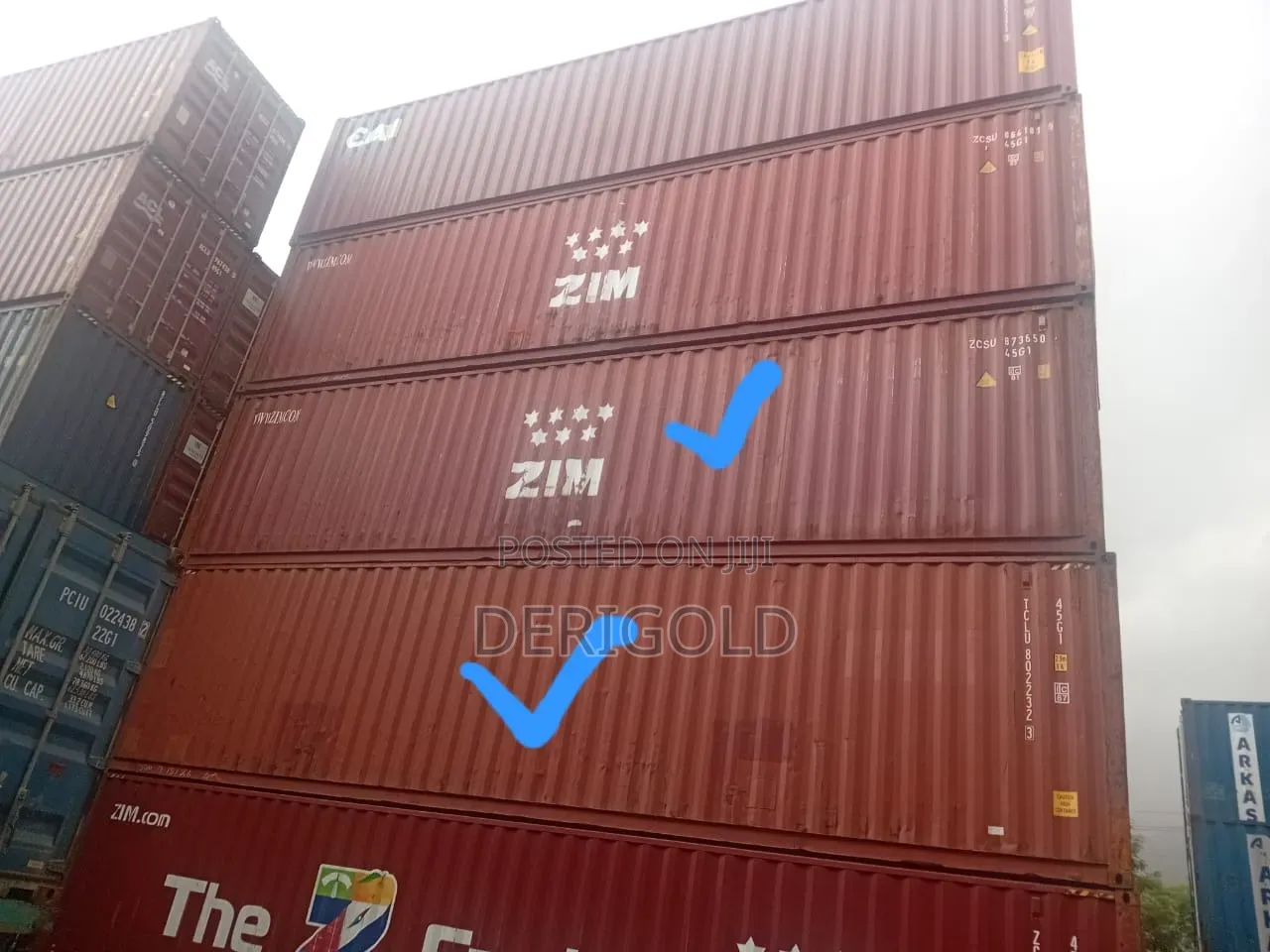 40 Foot High Cube Containers