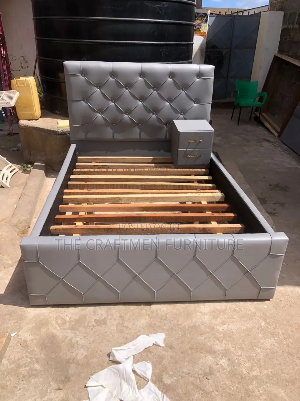 Foreign Luxury Bed Frame Double