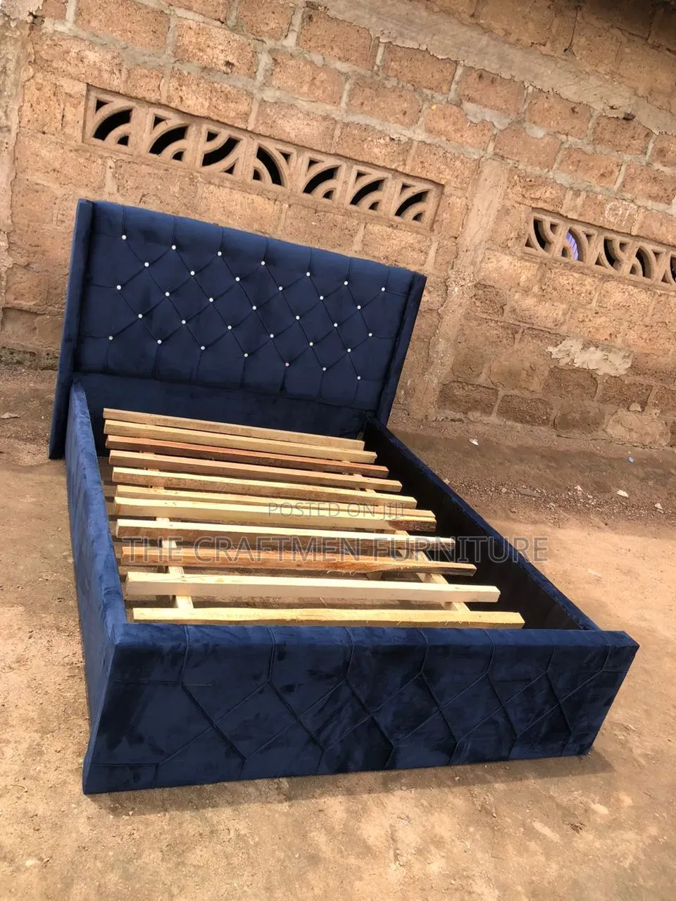 Foreign Luxury Bed Frame Double