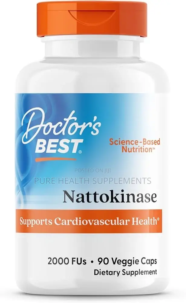 Nattokinase, (2,000 FU Per Capsule) Blood Clot Pressure, 90 Veg Caps