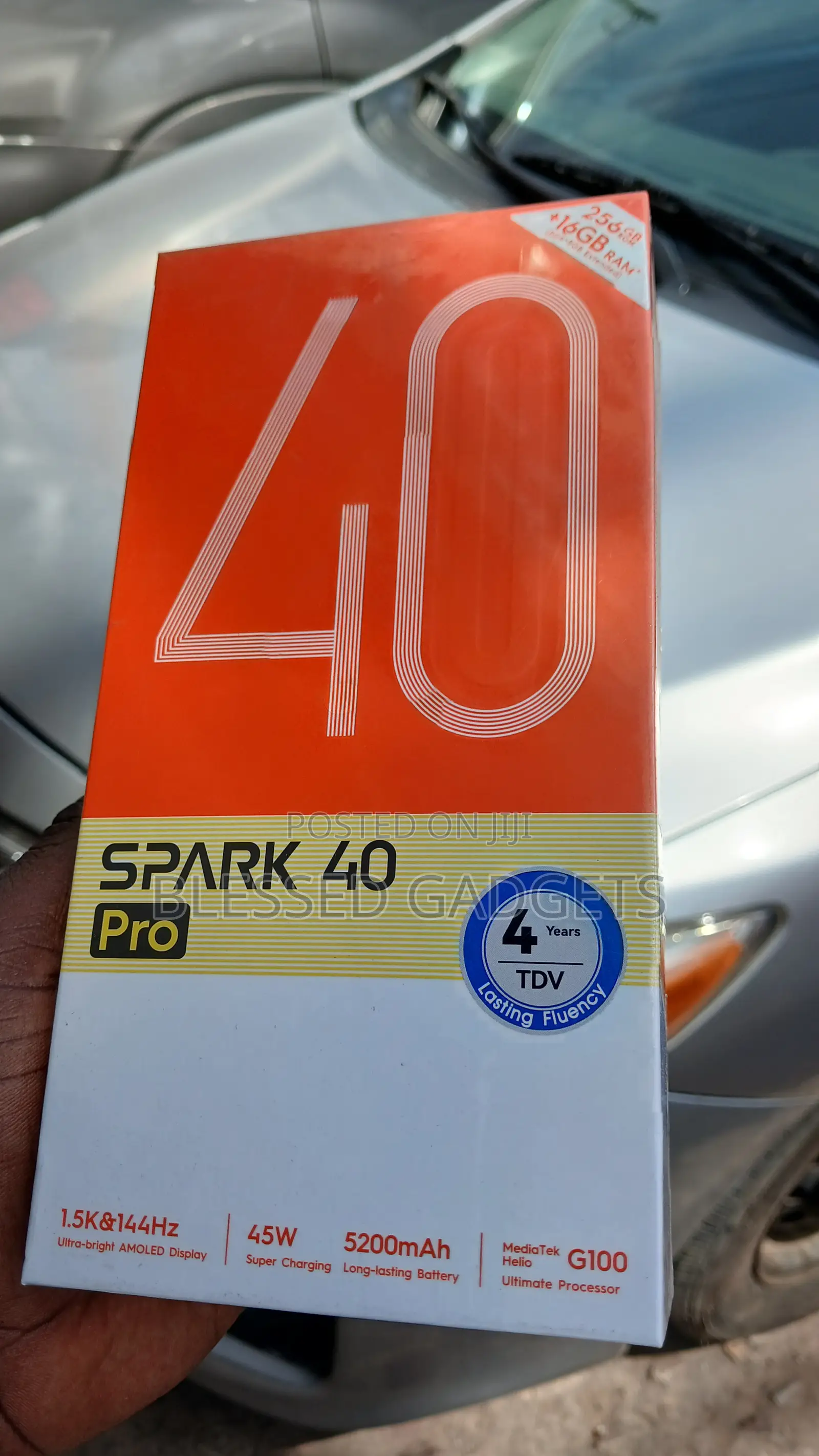 New Tecno Spark 40 Pro 256 GB Gold