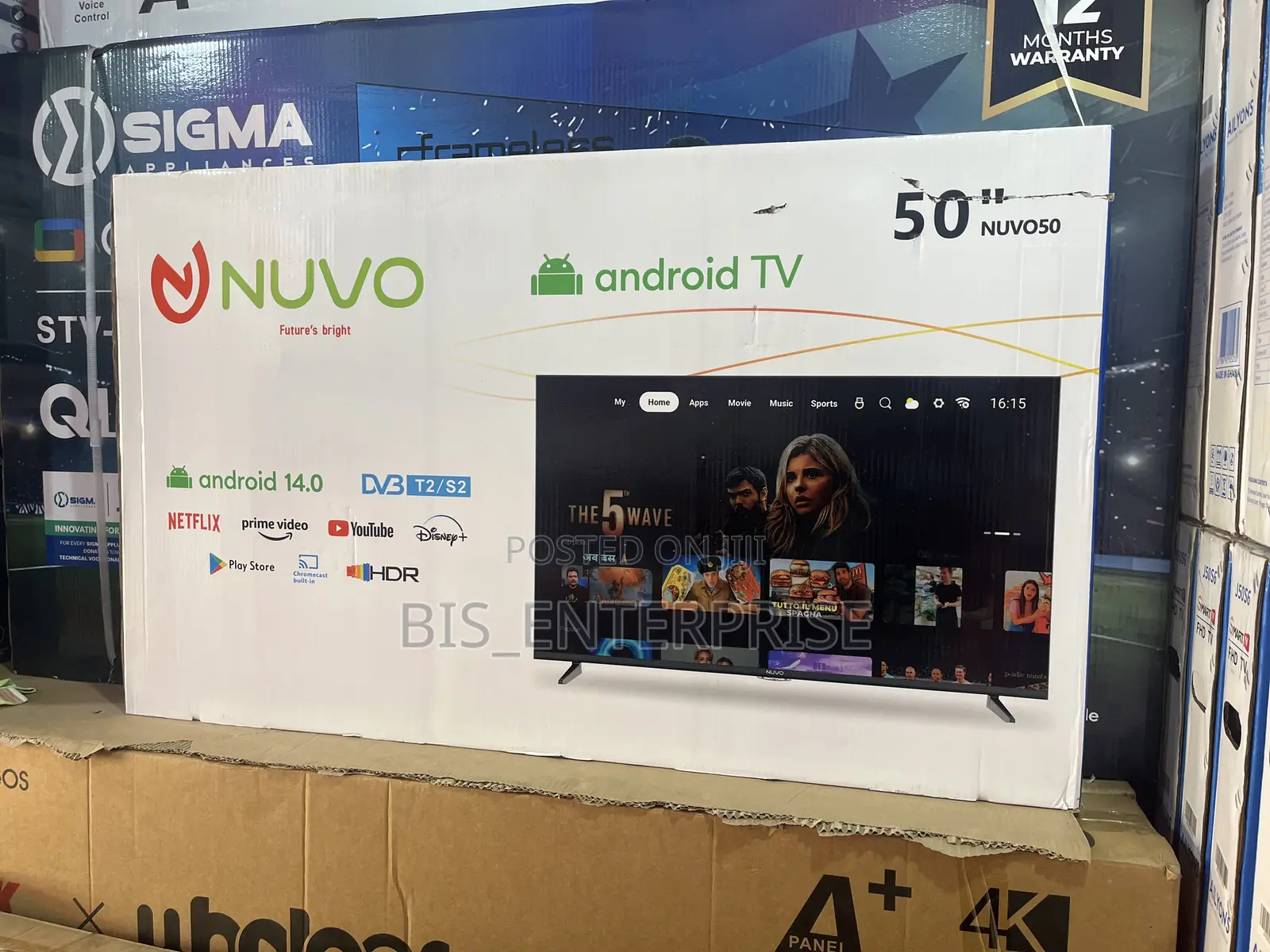 Nuvo 50” Android Tv