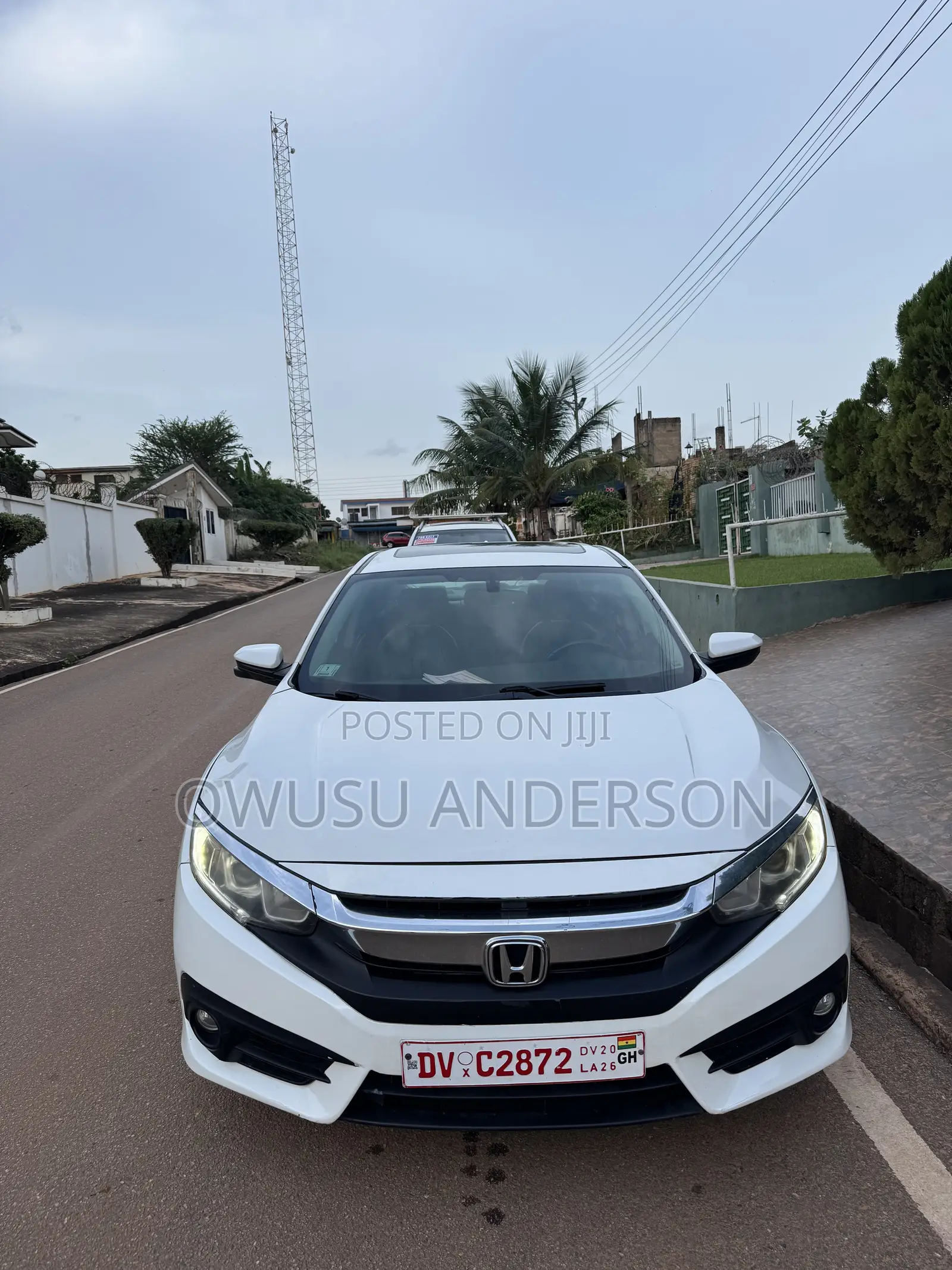 Honda Civic EX-L 4dr Sedan (1.5L 4cyl) 2017 White