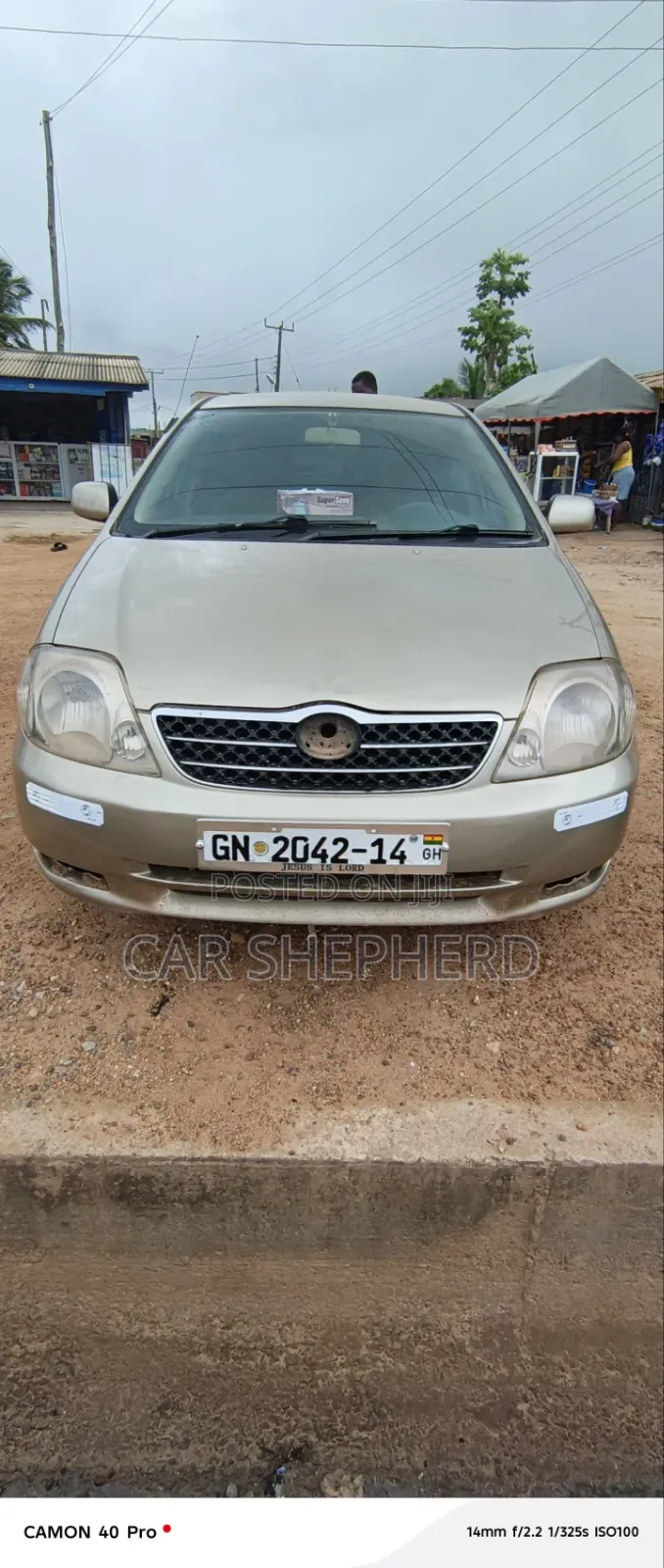 Toyota Corolla Sedan 2003 Silver