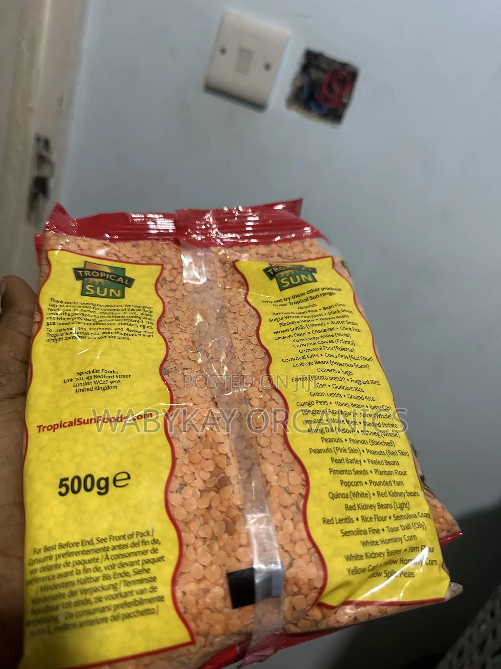 Red and Green Lentils