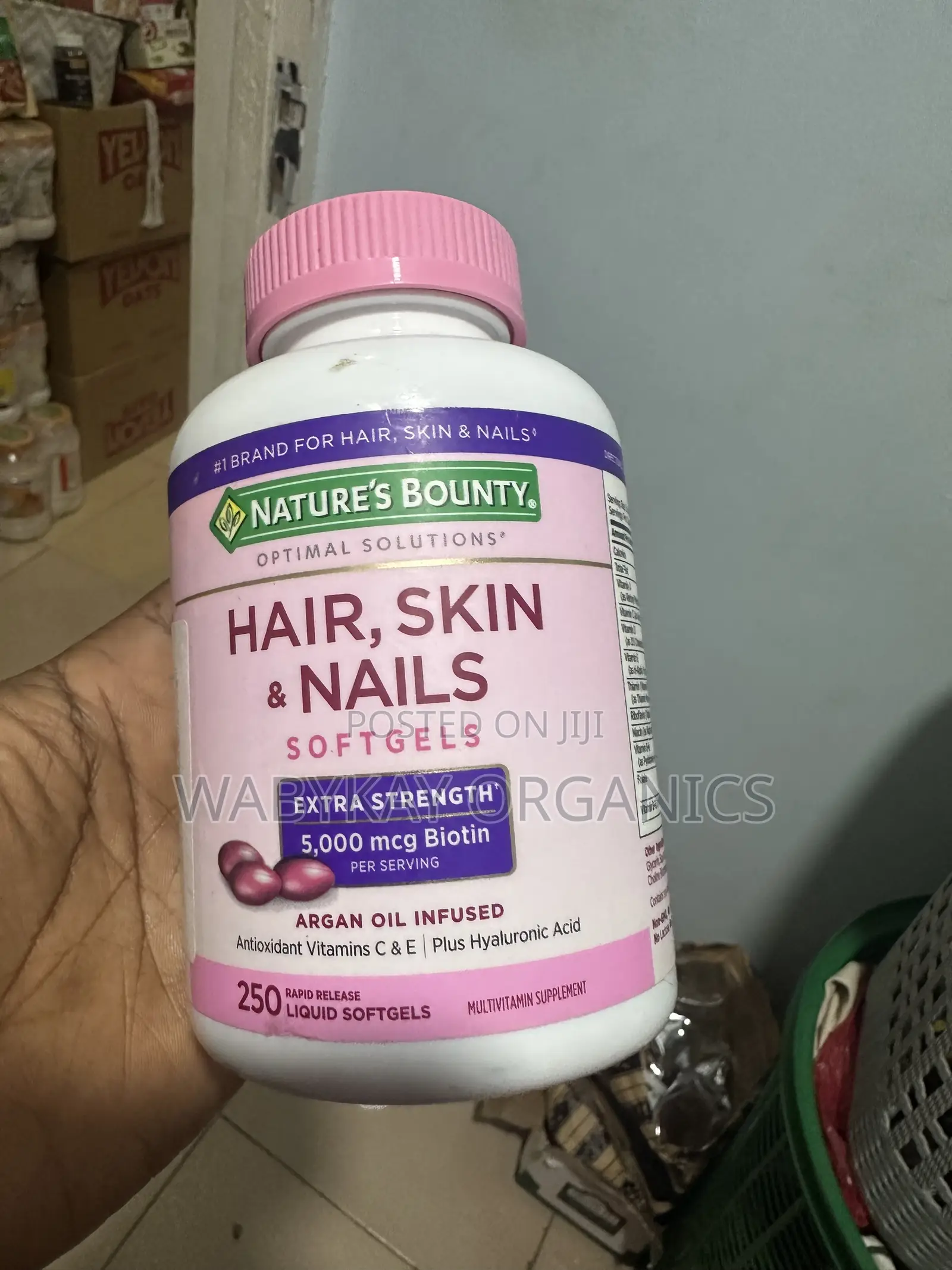 Nature Bounty Hair Skin Nails Softgel