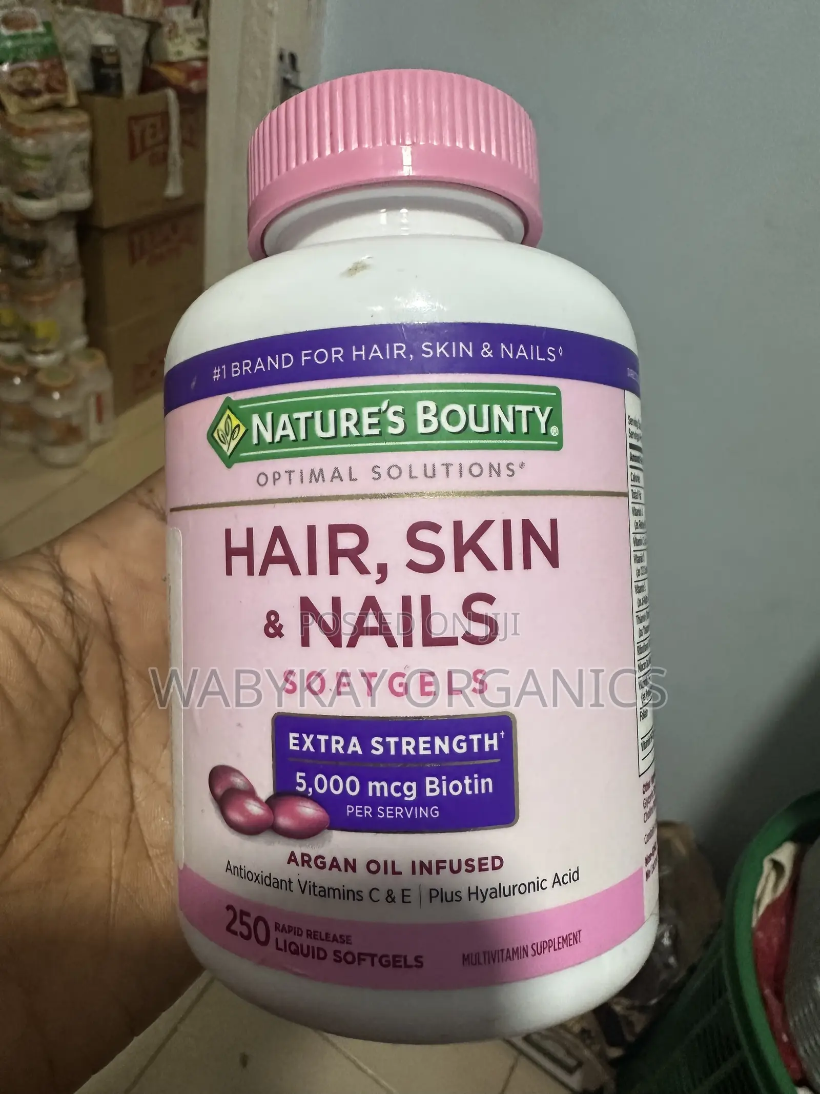 Nature Bounty Hair Skin Nails Softgel
