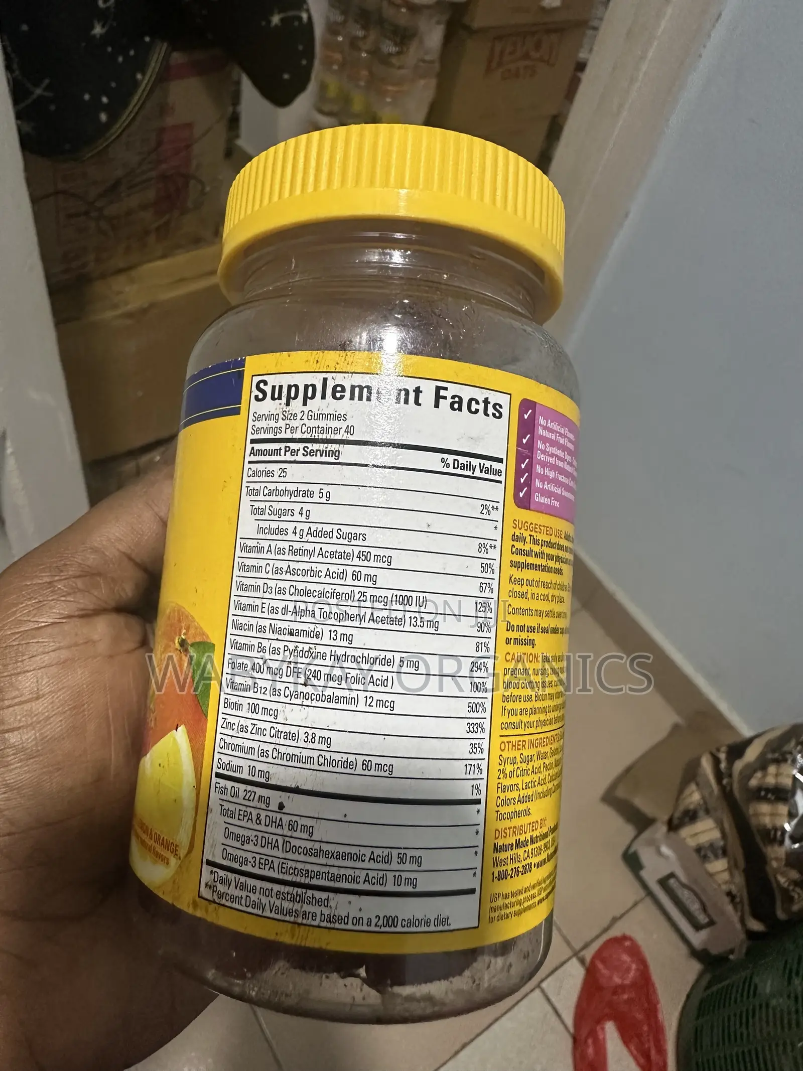 Multi and Omega 3 Gummies
