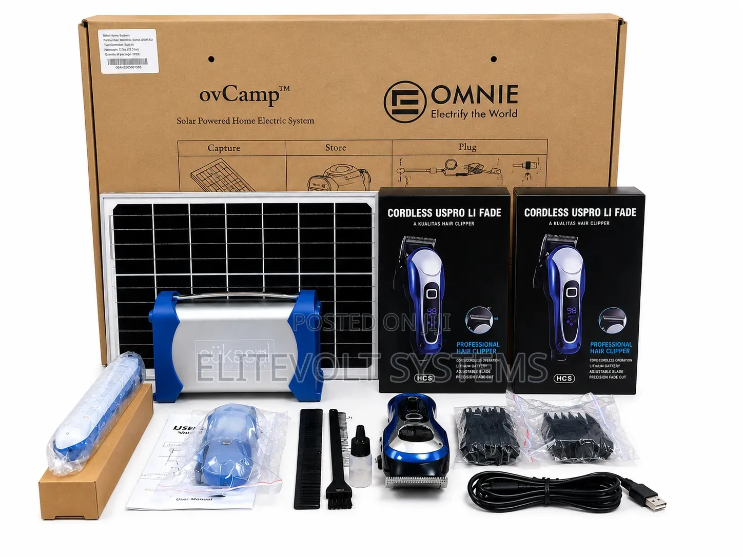 Solar Barber Kit