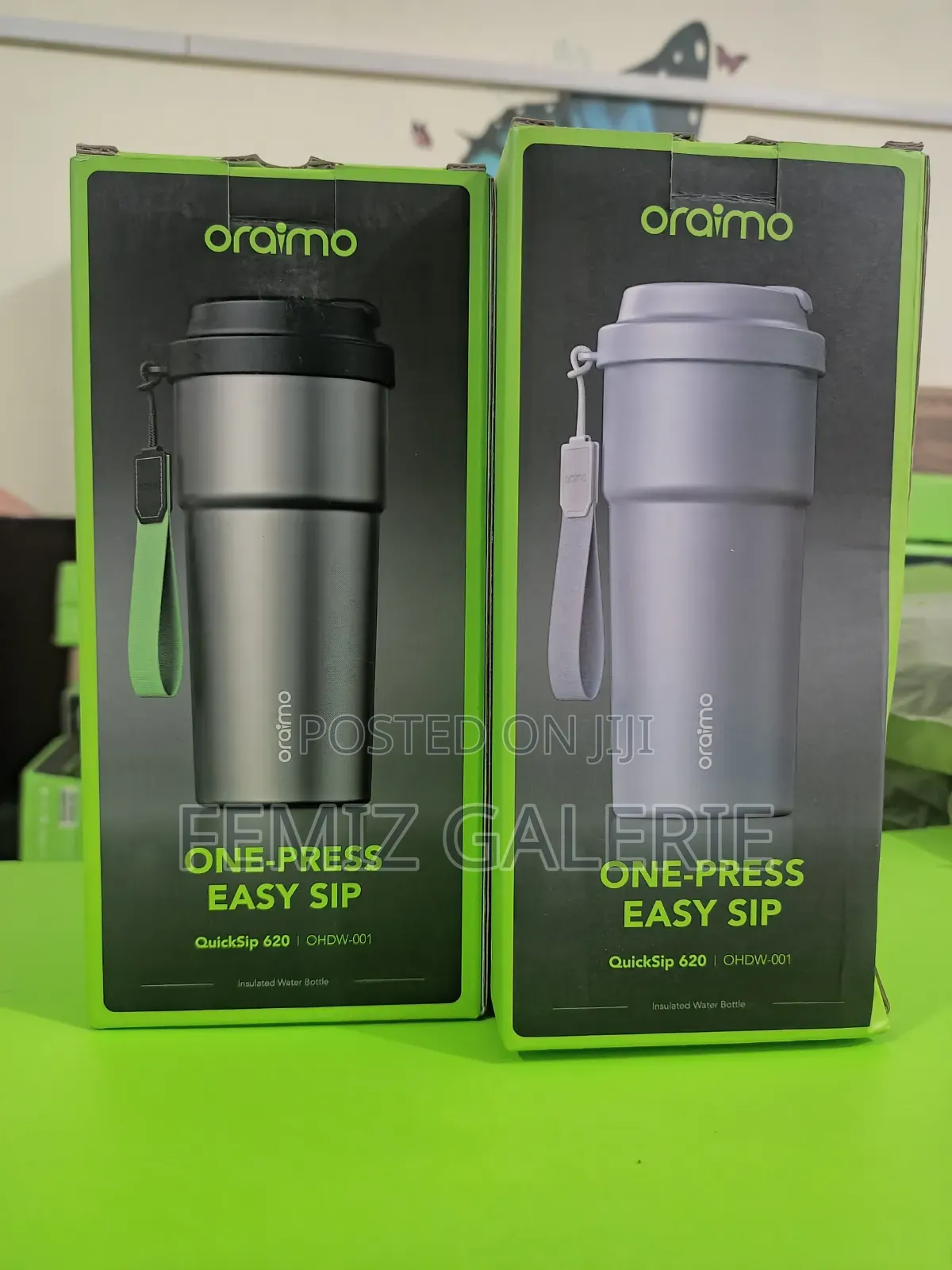 Oraimo Quicksip 620 Temperature-Lock Leakproof Insulated Water Bottle