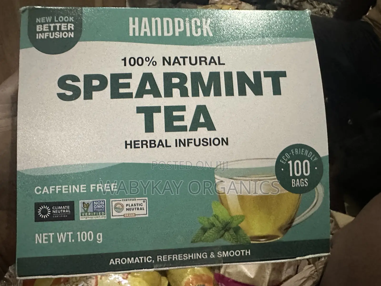 Handpicked Spearmint Tea 100teabags