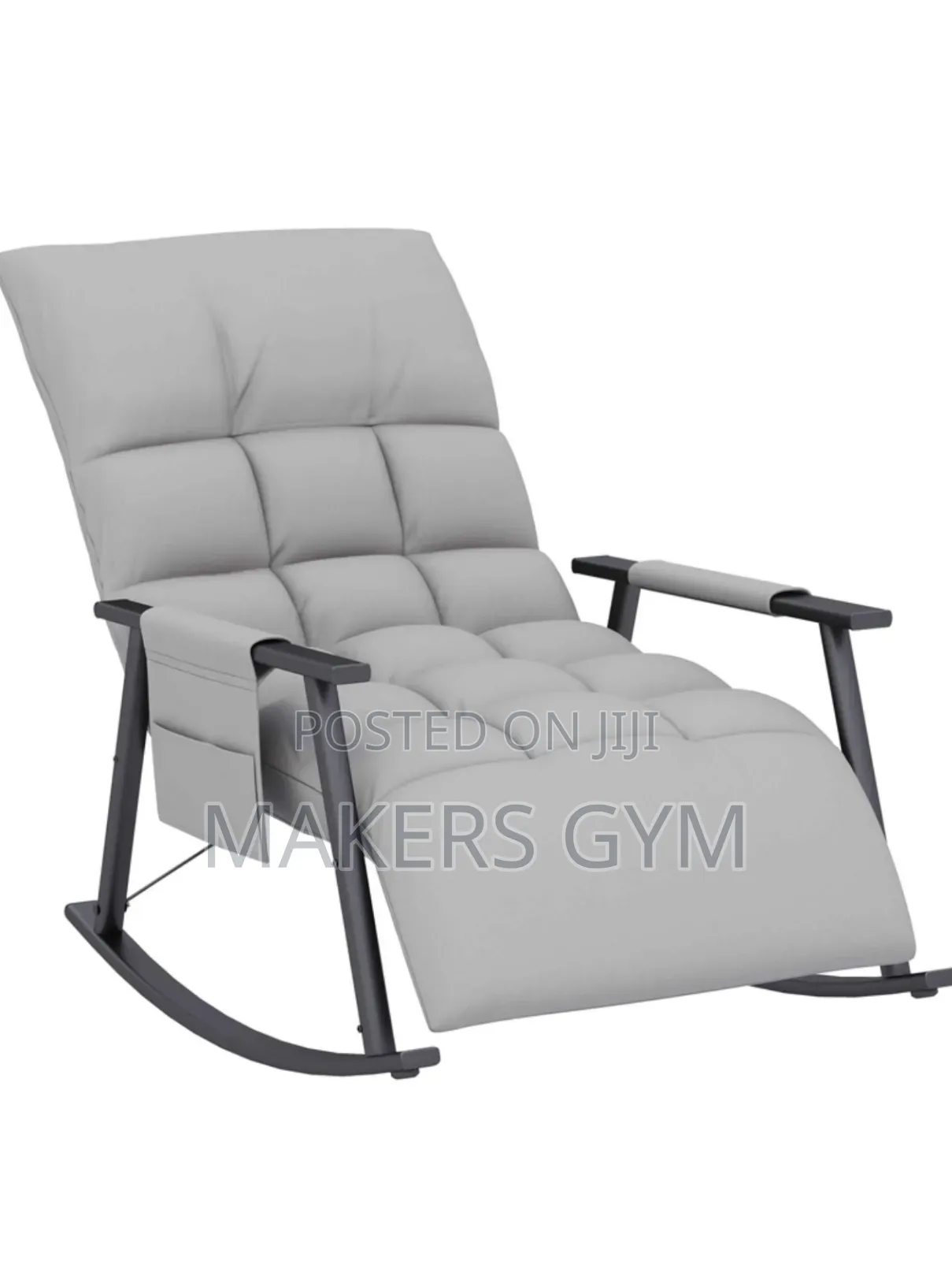 Rocking Chair With Adjustable Footrest, Rocking Chair With Pocket