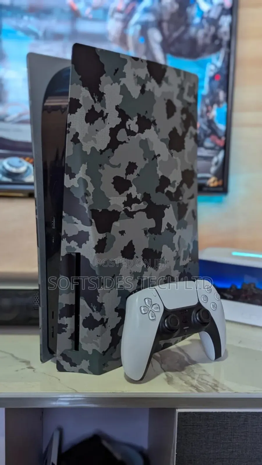 Army Plates Ps5 Standard With Games and Controller