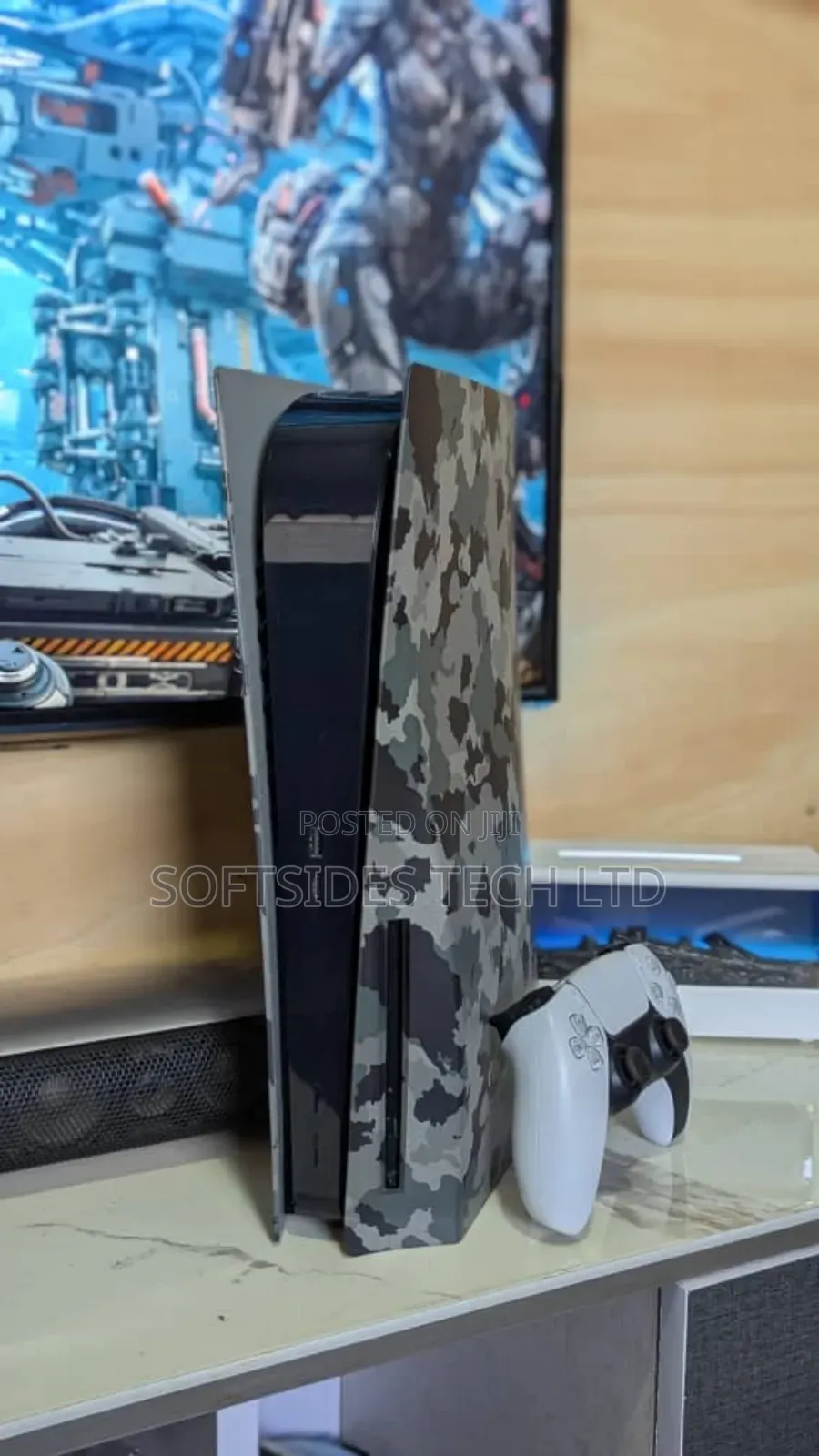 Army Plates Ps5 Standard With Games and Controller