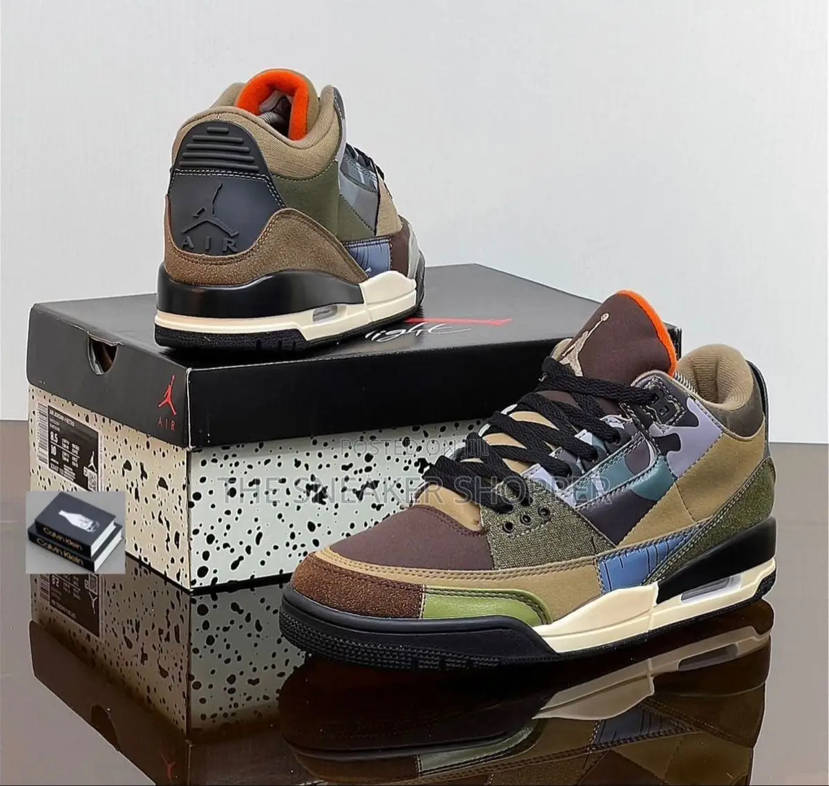 Jordan 3 Retro Se Camo M9 Army
