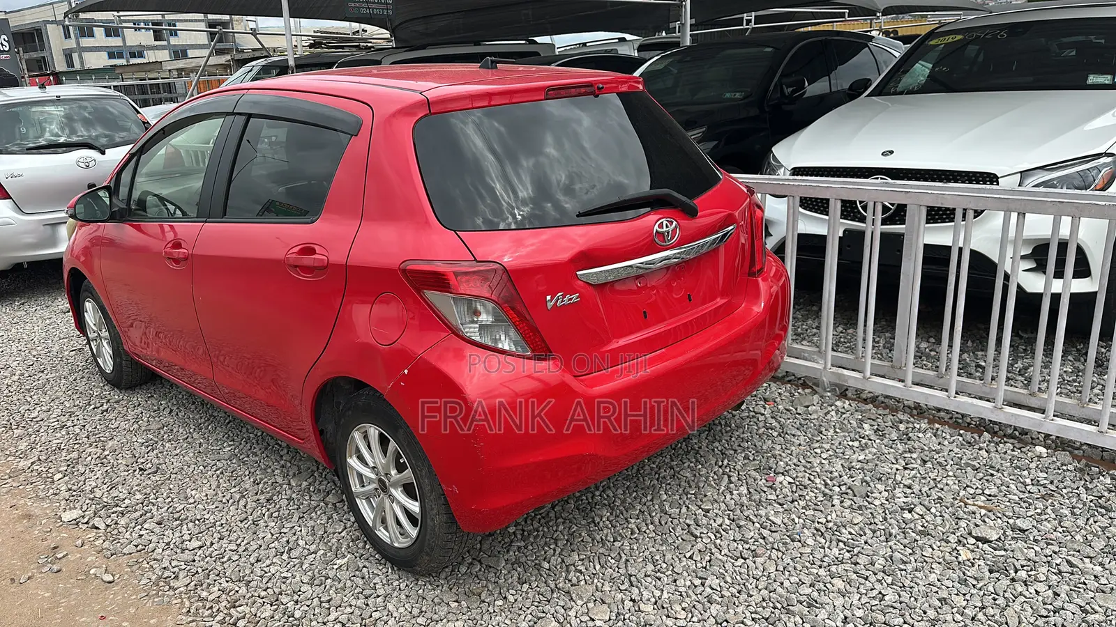 Toyota Vitz 2012 Red