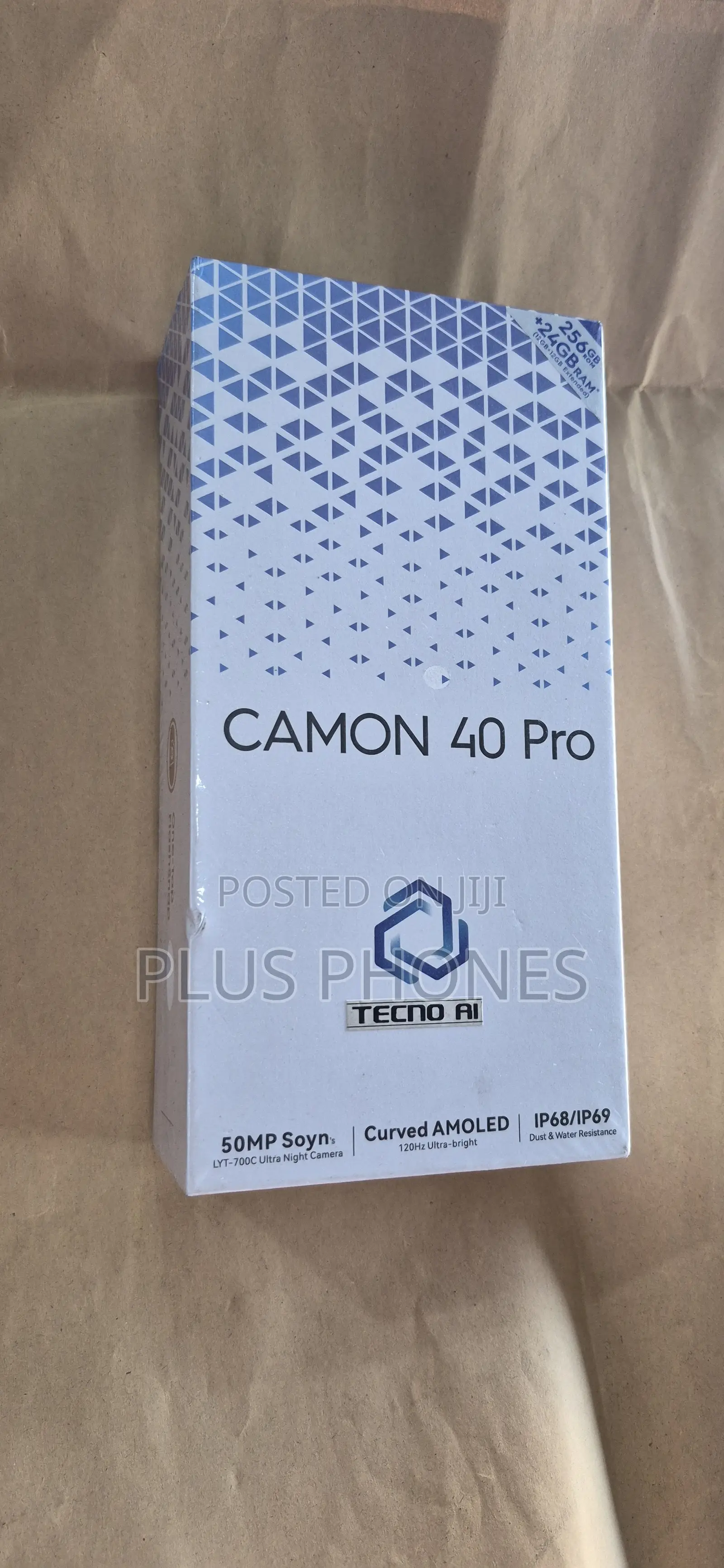 New Tecno Camon 40 Pro 5G 256 GB Blue
