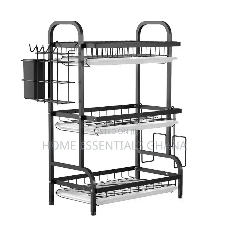 Premium Dish Rack 3 Layer Plate Bowl Storage