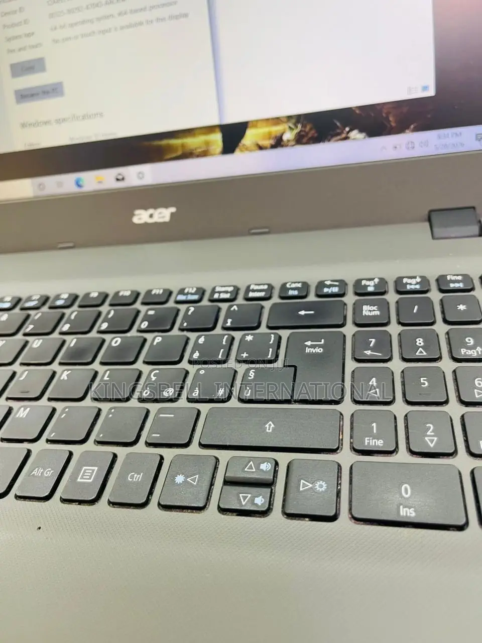 Laptop Acer Aspire E5-573 8GB Intel Core i3 HDD 500GB
