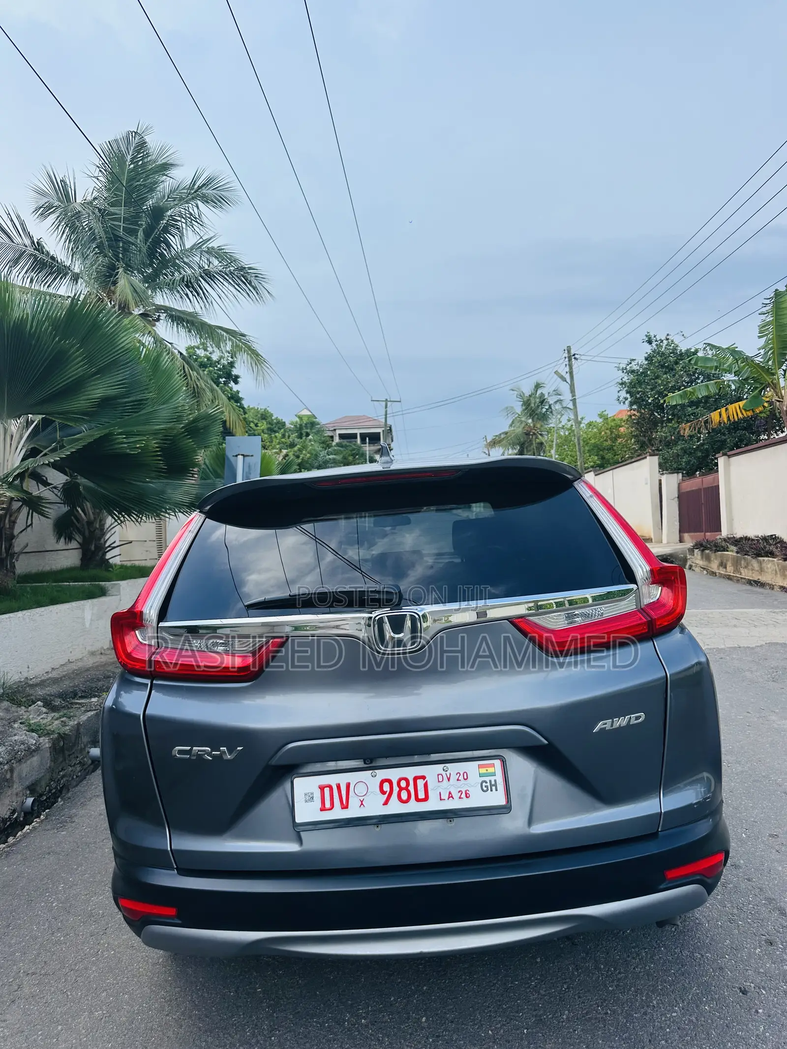 Honda CR-V EX-L AWD 2018 Gray
