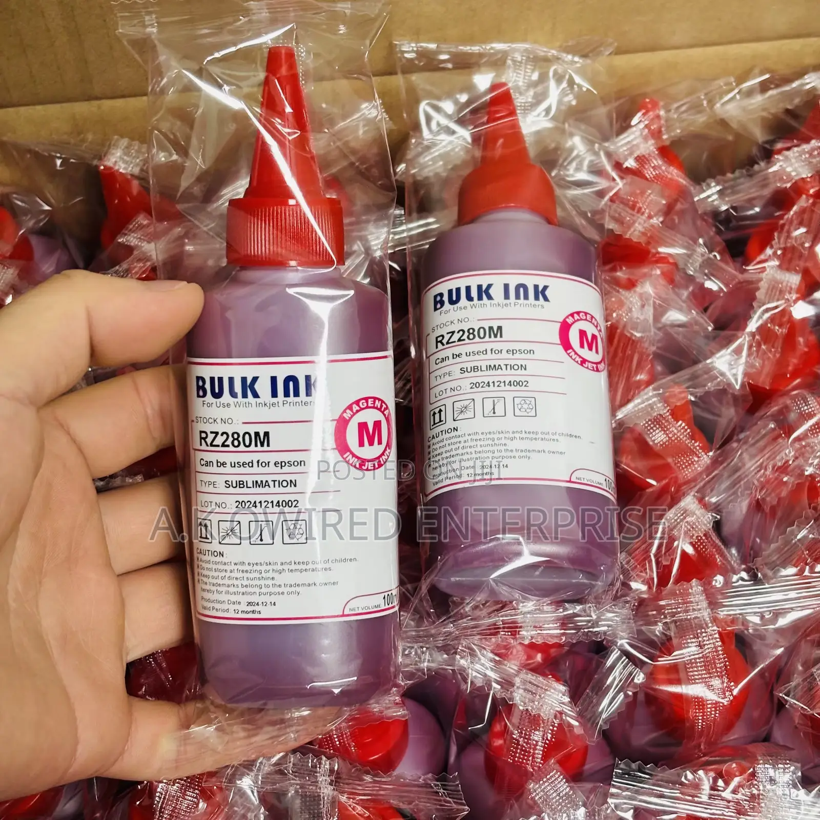 Sublimation Ink 100ml For Heat Press Subtransfer L130 L1800 L805 L850