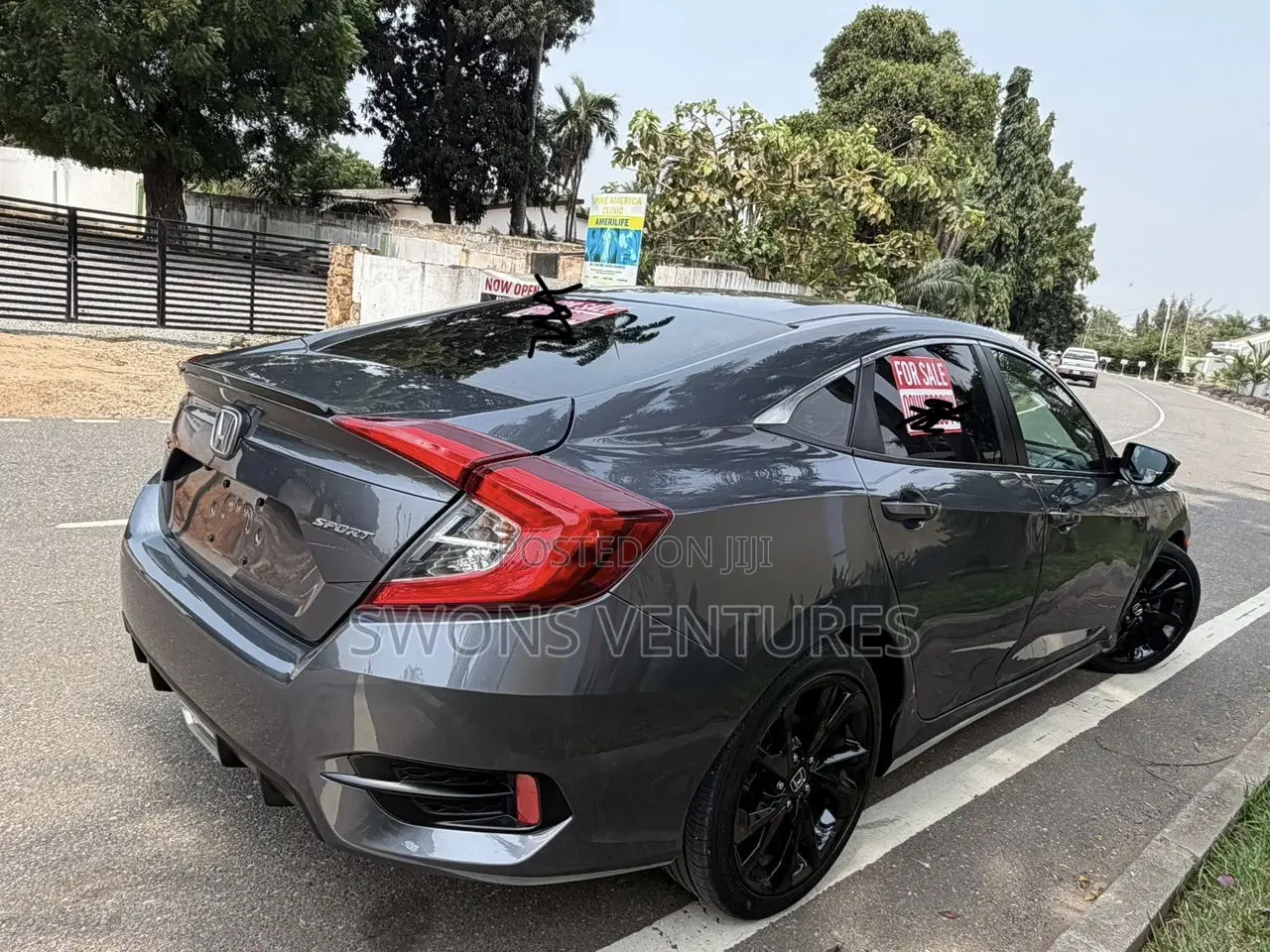 Honda Civic Sport Sedan 2019 Gray