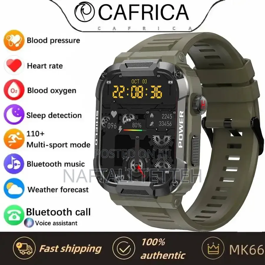 Melanda Mk66 Military Bluetooth Smart Watch