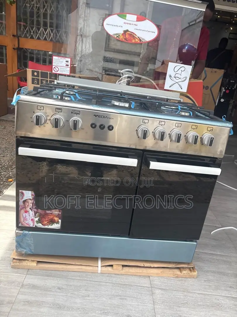 Mediatech 60x90 Gas Cooker Durable Kitchen Companion