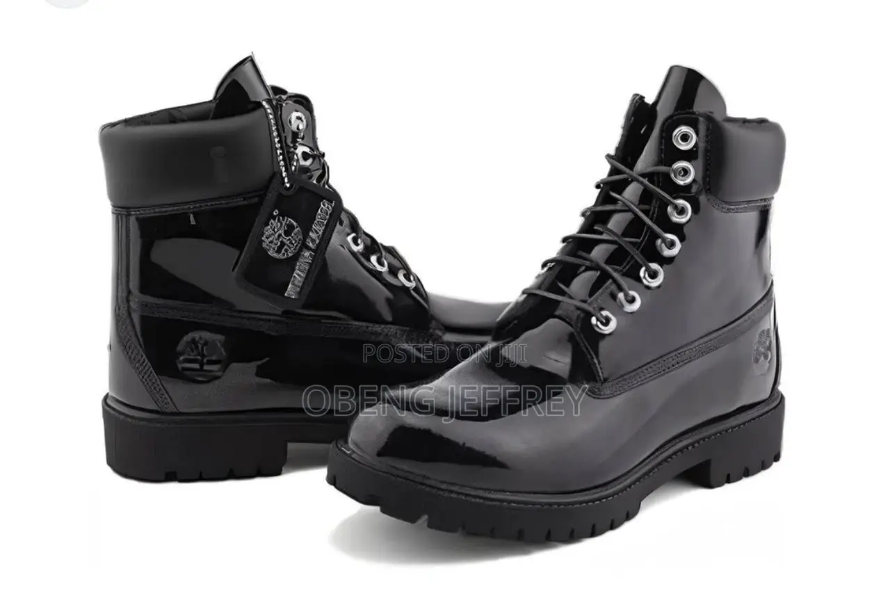 Original Timberland Mirror Black Patent Leather